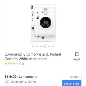 LOMOGRAPHY POLAROID CAMERA